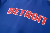 21-22 NBA Pistons Blue Hoodie Jacket Tracksuit #H0096