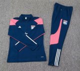 23-24 Lyon High Quality Half Pull Tracksuit