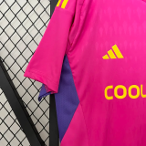 24-25 Colo-Colo Pink GoalKeeper Fans Soccer Jersey