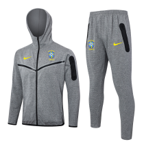 24-25 Brazil High Quality Hoodie Jacket Tracksuit