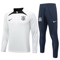 24-25 Corinthians High Quality Half Pull Tracksuit