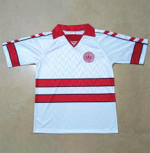 1988 Denmark Away Retro Soccer Jersey