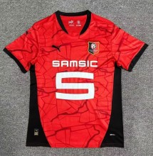 24-25 Stade Rennais Home Fans Soccer Jersey