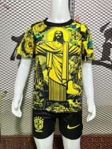 24-25 Brazil Special Edition Kids Soccer Jersey