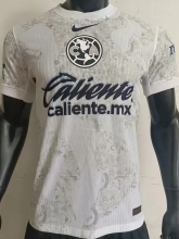 24-25 Club America White Goalkeeper Player Version Soccer Jersey