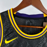 Lakers JAMES JR. #9 Black Top Quality Hot Pressing NBA Jersey