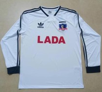 1991 Colo-Colo Home Long sleeves Retro Soccer Jersey