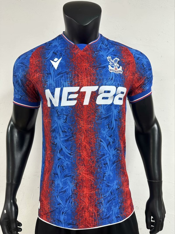 24-25 Crystal Palace Home Player Version Soccer Jersey