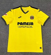 24-25 Villarreal Home Fans Soccer Jersey