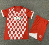 24-25 Girona Home Kids Soccer Jersey