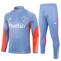 24-25 Cruzeiro High Quality Half Pull Tracksuit