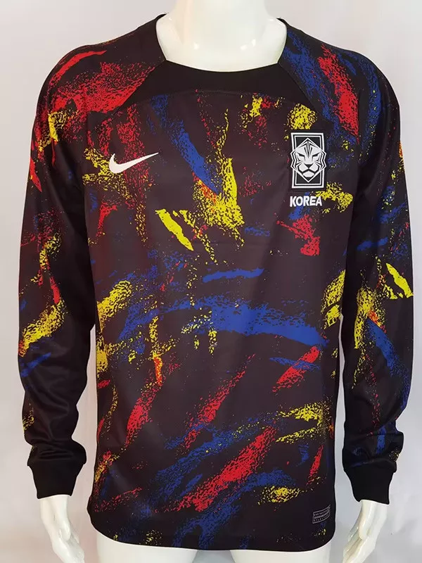 22-23 Korea Away World Cup Long Sleeve Soccer Jersey (长袖 球迷)