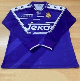 1994-1996 RMA Away Long sleeves Retro Soccer Jersey