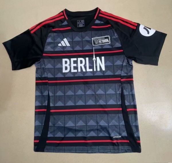 24-25 FC Union Berlin Away Fans Soccer Jersey