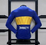 24-25 Boca Juniors Home Long sleeves Player Version Soccer Jersey