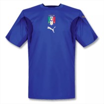 2006 Italy Home Blue Retro Soccer Jersey