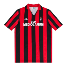 1989-1990 ACM Home Retro Soccer Jersey