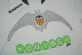 2009 Valencia Home White Retro Soccer Jersey