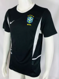 2002 Brazil GoalKeeper Retro Soccer Jersey