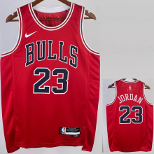 22-23 BULLS JORDAN #23 Red Top Quality Hot Pressing NBA Jersey