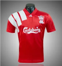 1992-1993 LIV Centenary Home Retro Soccer Jersey