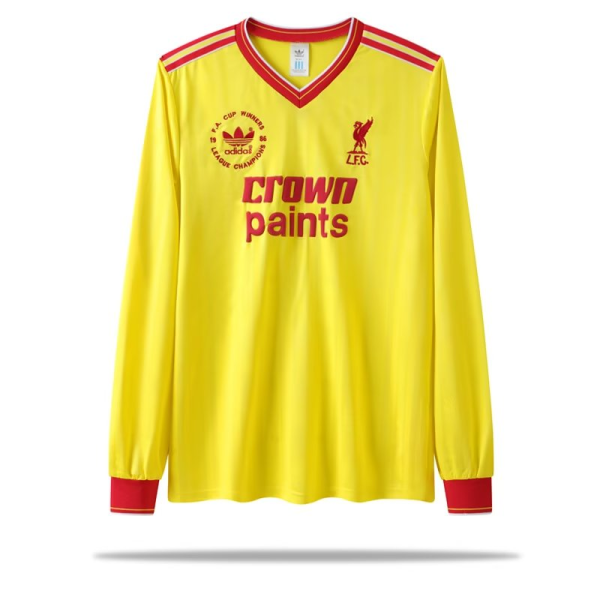 1986 LIV Third Long sleeves Retro Soccer Jersey