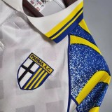 1995-1997 Parma White Retro Soccer Jersey