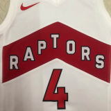 22-23 Raptors BARNES #4 White Top Quality Hot Pressing NBA Jersey