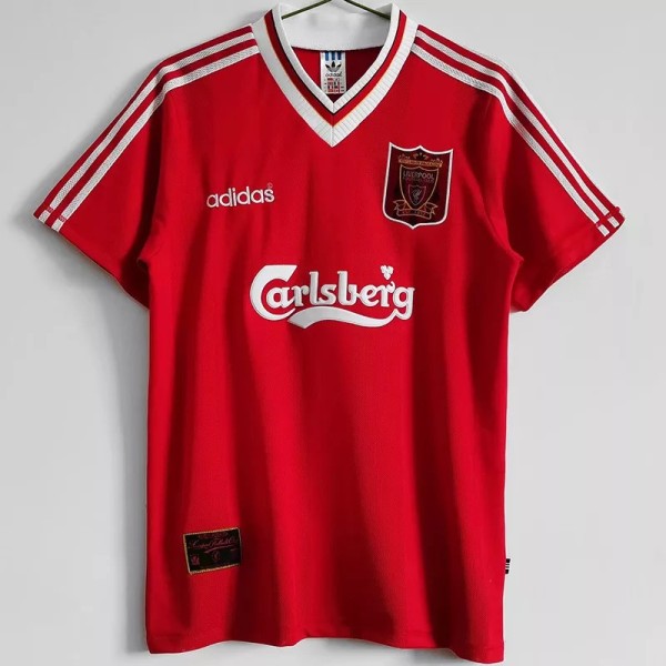 1995-1996 LIV Home Retro Soccer Jersey