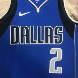 22-23 Dallas Mavericks IRVING #2 Blue Away Top Quality Hot Pressing NBA Jersey