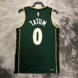 22-23 Celtics TATUM #0 Green City Edition Top Quality Hot Pressing NBA Jersey