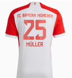 23-24 Bayern Home Fans Soccer Jersey