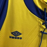 1993-1995 Parma Yellow Retro Soccer Jersey