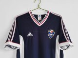 1998 Yugoslavia Home Retro Soccer Jersey