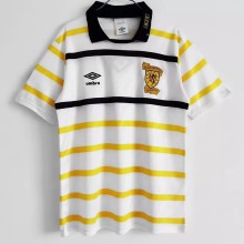 1988-1991 Scotland Yellow White Retro Soccer Jersey