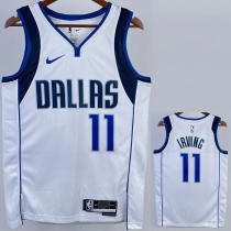 22-23 Dallas Mavericks IRVING #11 White Home Top Quality Hot Pressing NBA Jersey