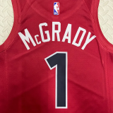 22-23 Raptors McGRADY #1 Red Top Quality Hot Pressing NBA Jersey