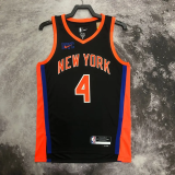 22-23 KNICKS ROSE #4 Black City Edition Top Quality Hot Pressing NBA Jersey