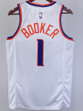 22-23 SUNS BOOKER #1 White Top Quality Hot Pressing NBA Jersey