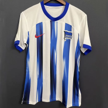 23-24 Hertha BSC Home Fans Soccer Jersey