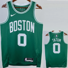 22-23 CELTICS TATUM #0 Green Top Quality Hot Pressing NBA Jersey