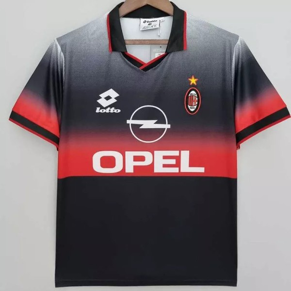 1996-1997 ACM Black Red Retro Training Shirts