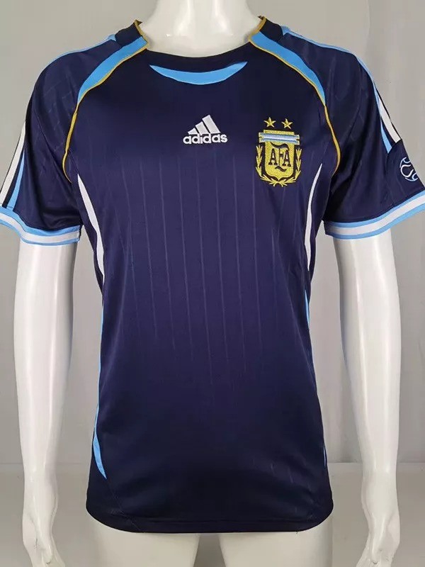 2006 Argentina Away Retro Soccer Jersey