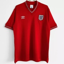 1984-1987 England Away Retro Soccer Jersey