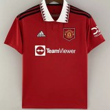 22-23 Man Utd Home 1:1 Fans Soccer Jersey