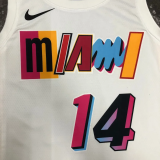 22-23 HEAT HERRO #14 White City Edition Top Quality Hot Pressing NBA Jersey