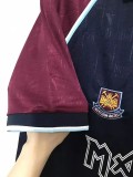 1999 West Ham #7 Iron Maiden Home Retrot Soccer Jersey