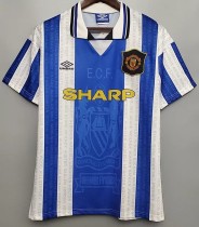 1994-1996 Man Utd Third Blue Retro Soccer Jersey