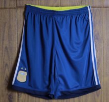 2014 Argentina Away Retro Shorts Pants