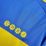 1981 Boca Juniors Home Long Sleeve Retro Soccer Jersey